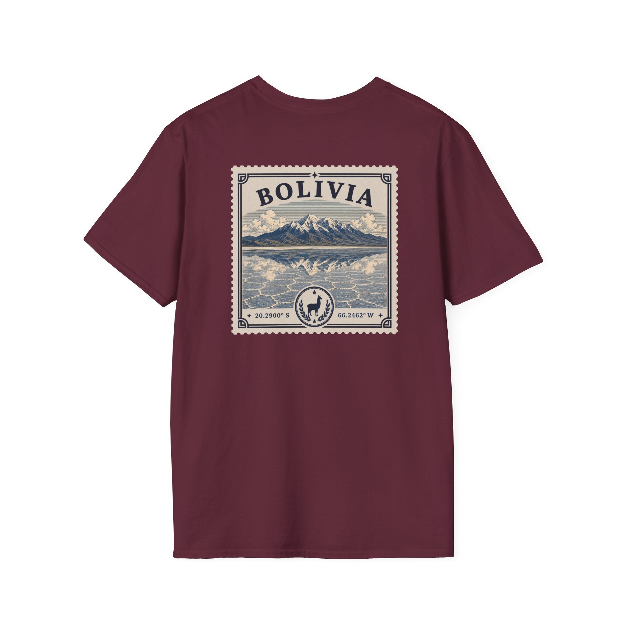 BOLIVIA HERITAGE STAMP T-SHIRT