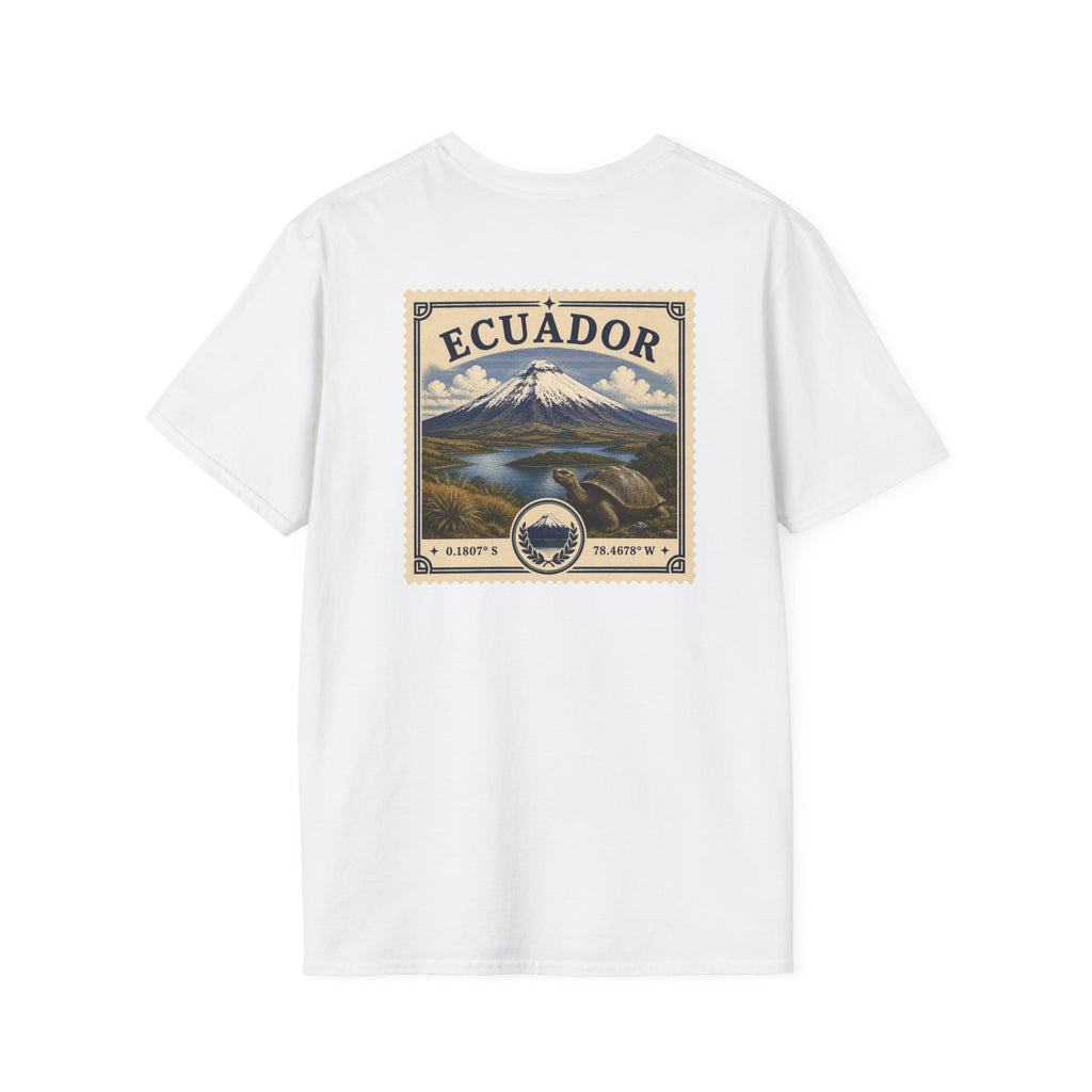 ECUADOR HERITAGE STAMP T-SHIRT