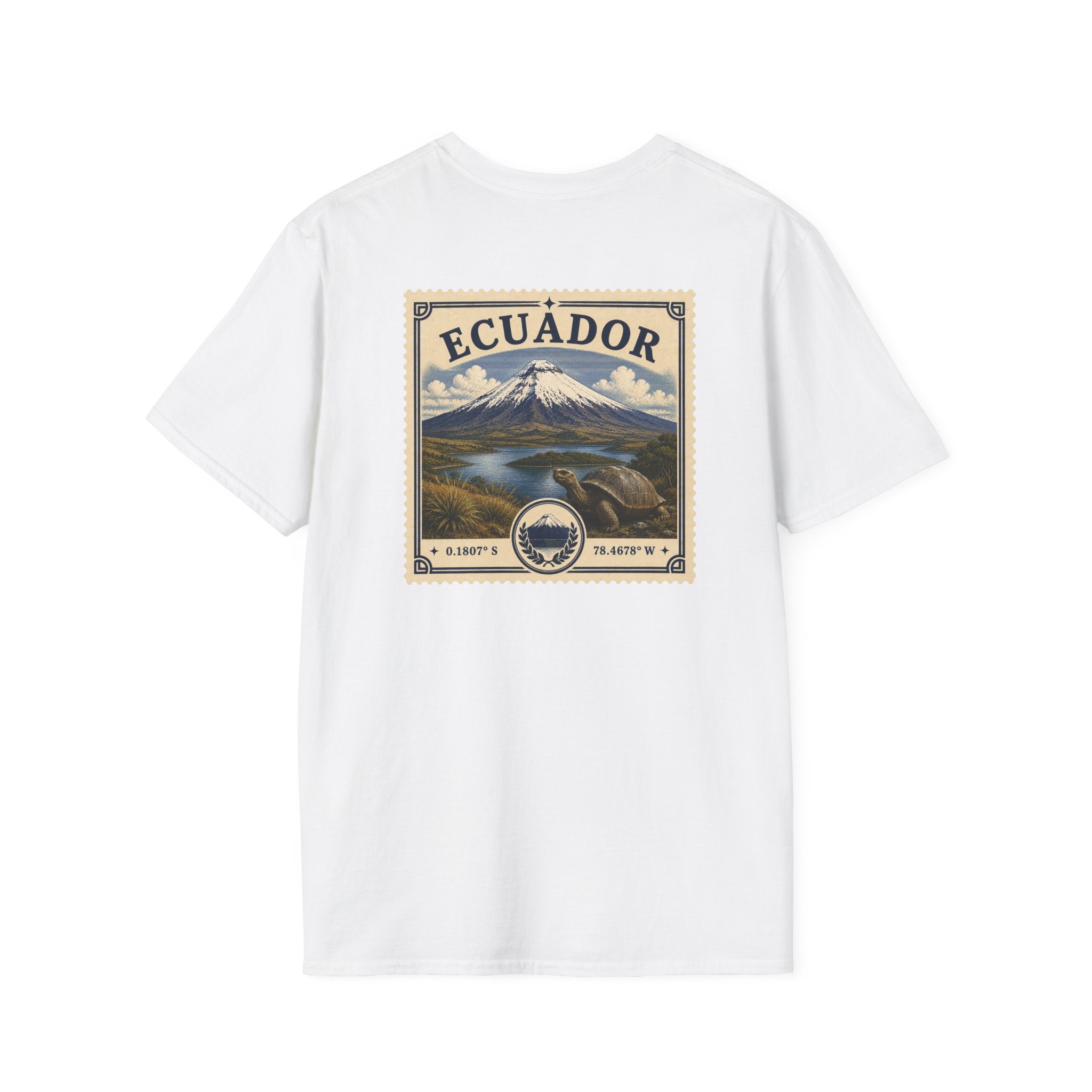 ECUADOR HERITAGE STAMP T-SHIRT
