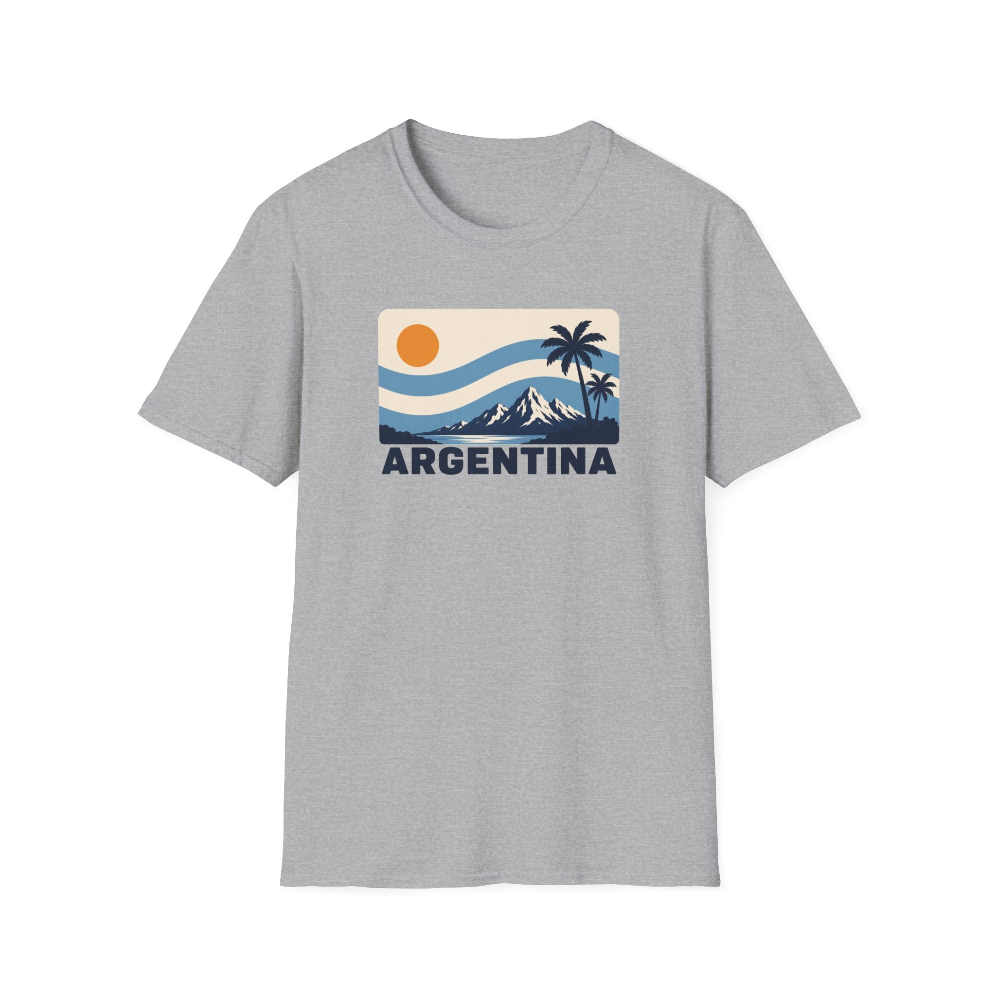 SUNSET ARGENTO T-SHIRT