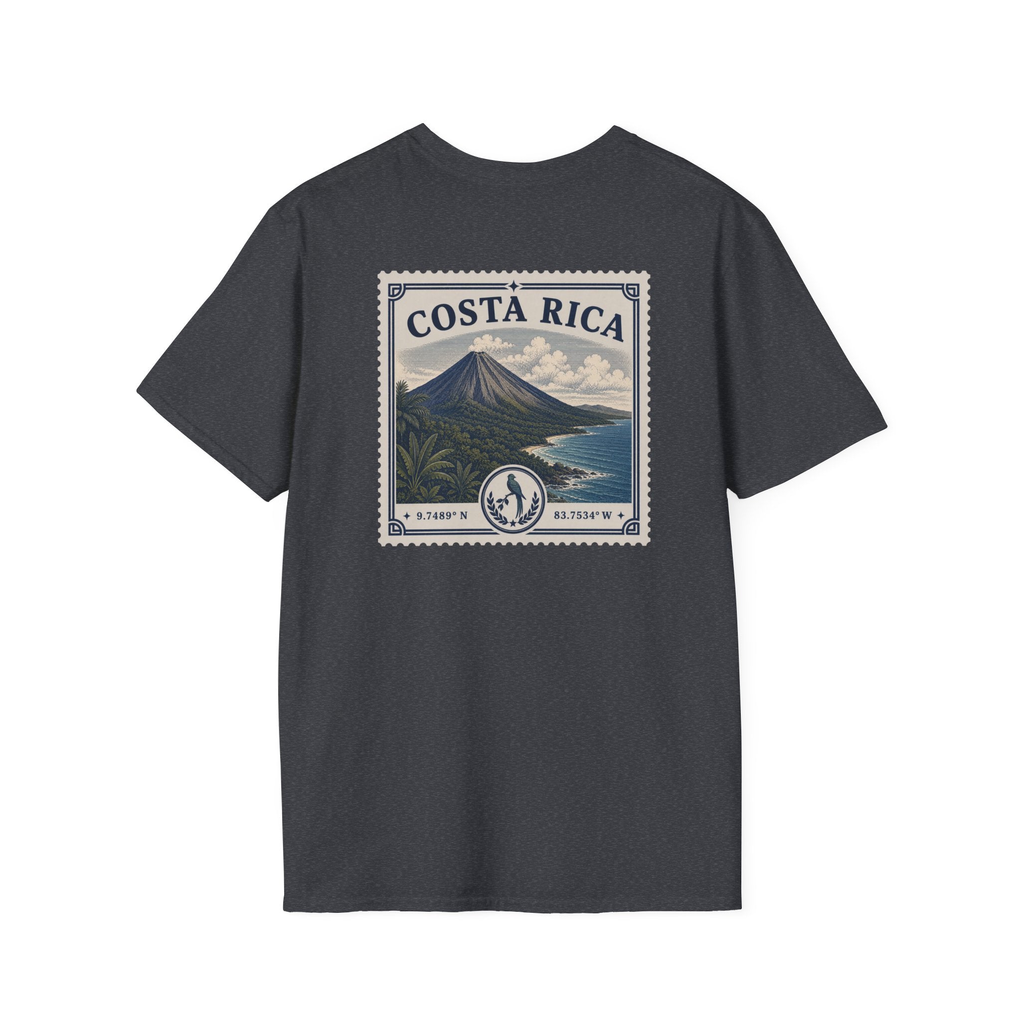COSTA RICA HERITAGE STAMP T-SHIRT
