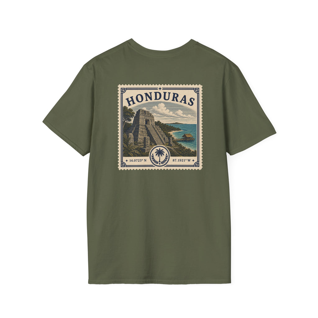 HONDURAS HERITAGE STAMP T-SHIRT