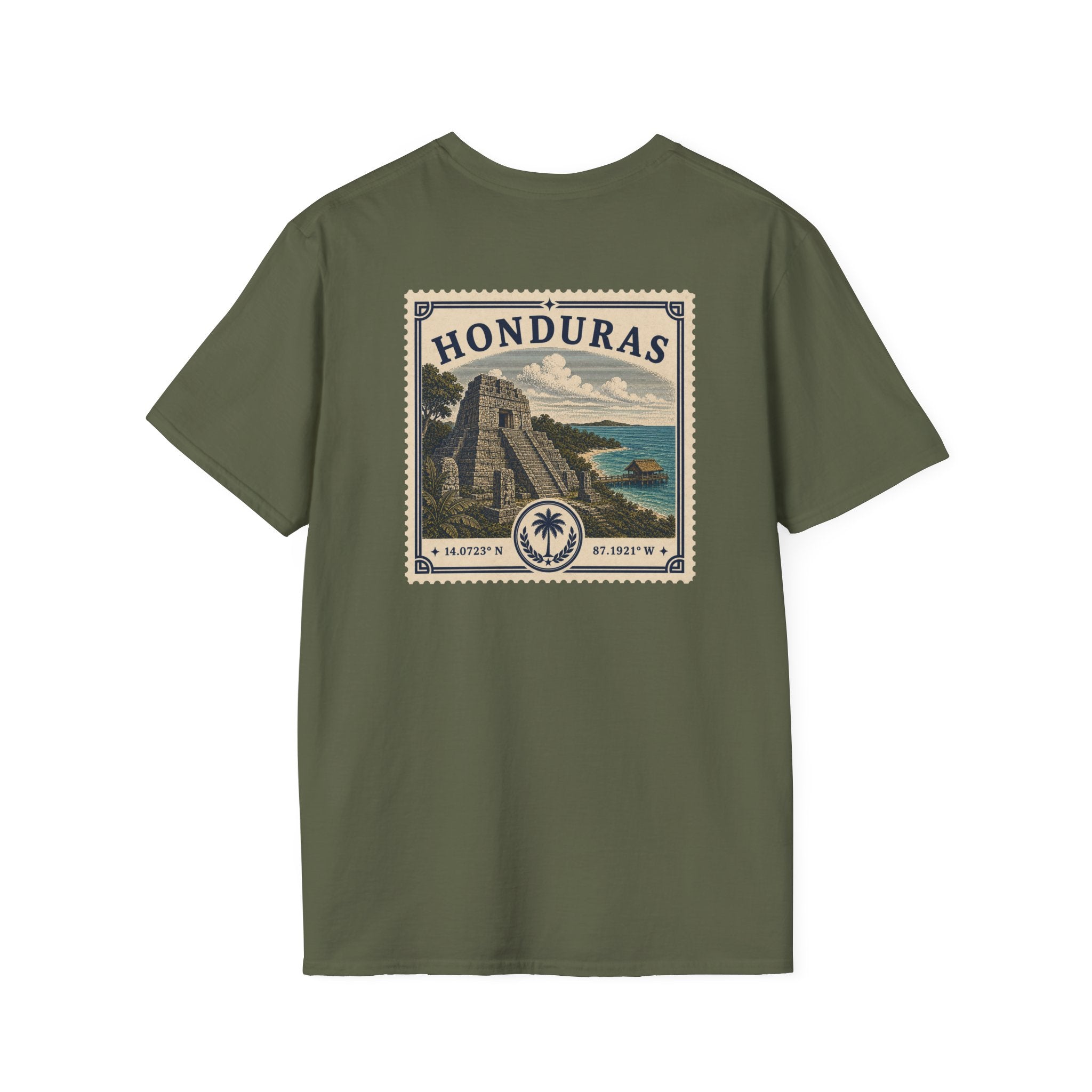HONDURAS HERITAGE STAMP T-SHIRT