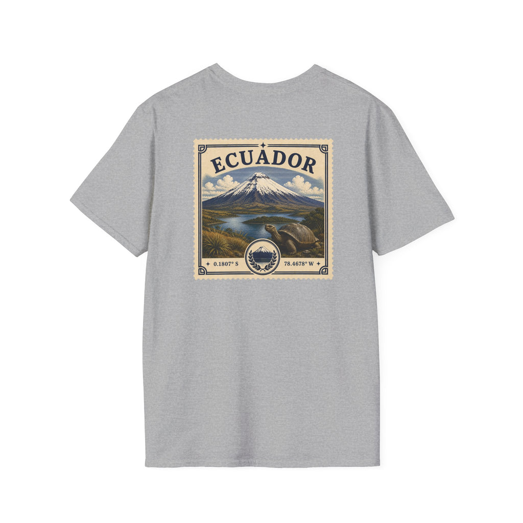 ECUADOR HERITAGE STAMP T-SHIRT