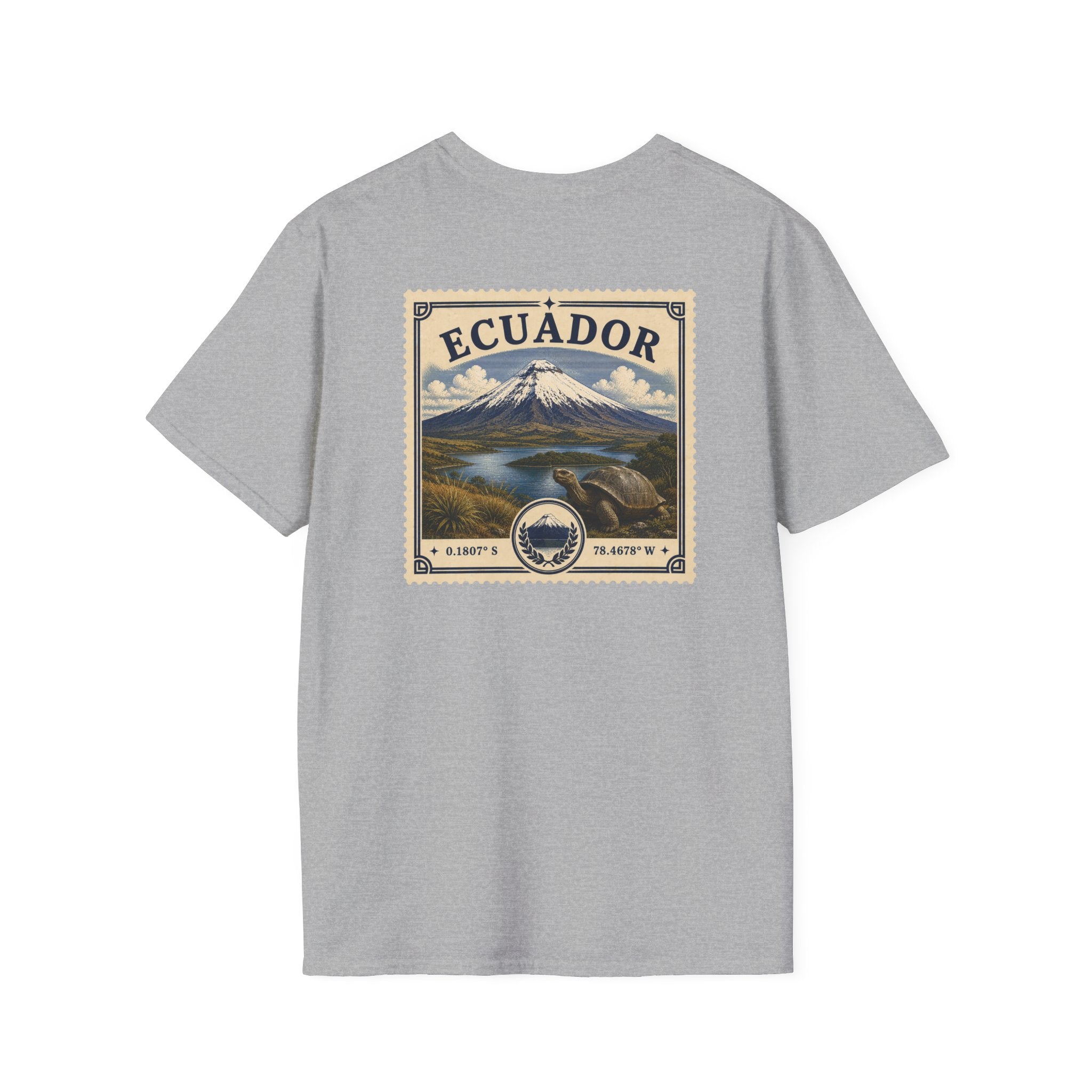 ECUADOR HERITAGE STAMP T-SHIRT