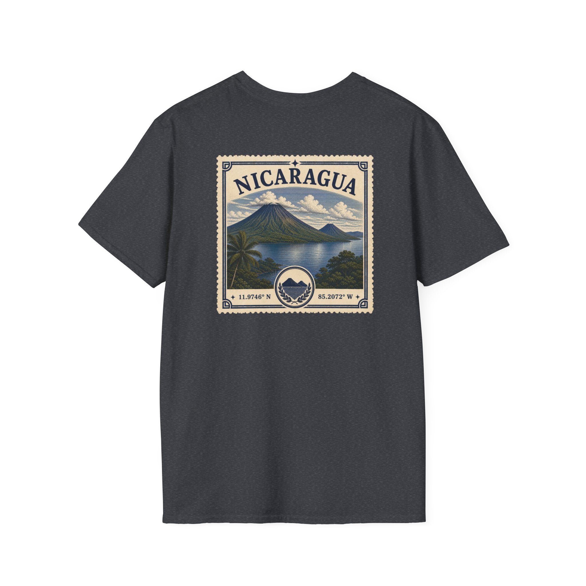 NICARAGUA HERITAGE STAMP T-SHIRT