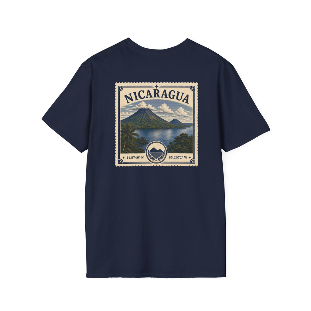 NICARAGUA HERITAGE STAMP T-SHIRT