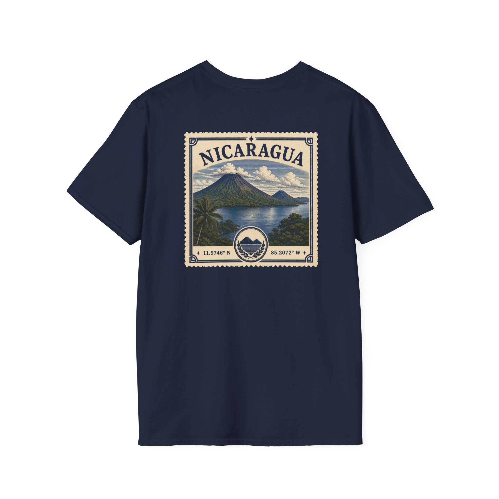 NICARAGUA HERITAGE STAMP T-SHIRT