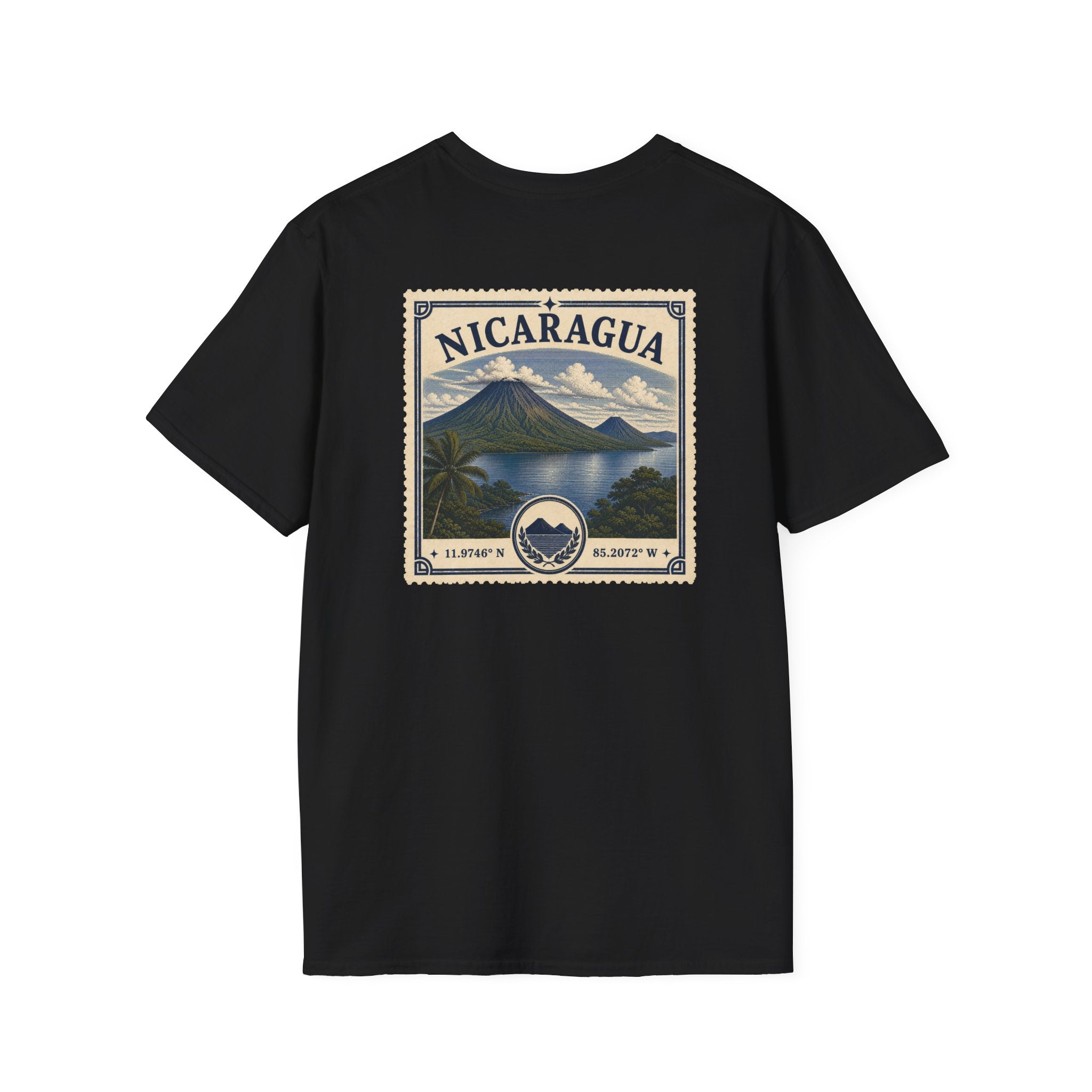 NICARAGUA HERITAGE STAMP T-SHIRT