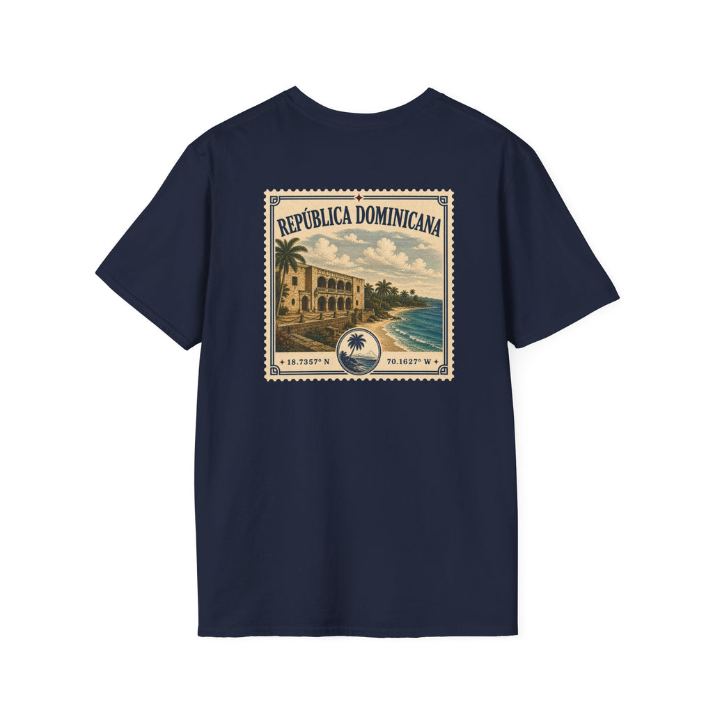 REPÚBLICA DOMINICANA HERITAGE STAMP T-SHIRT