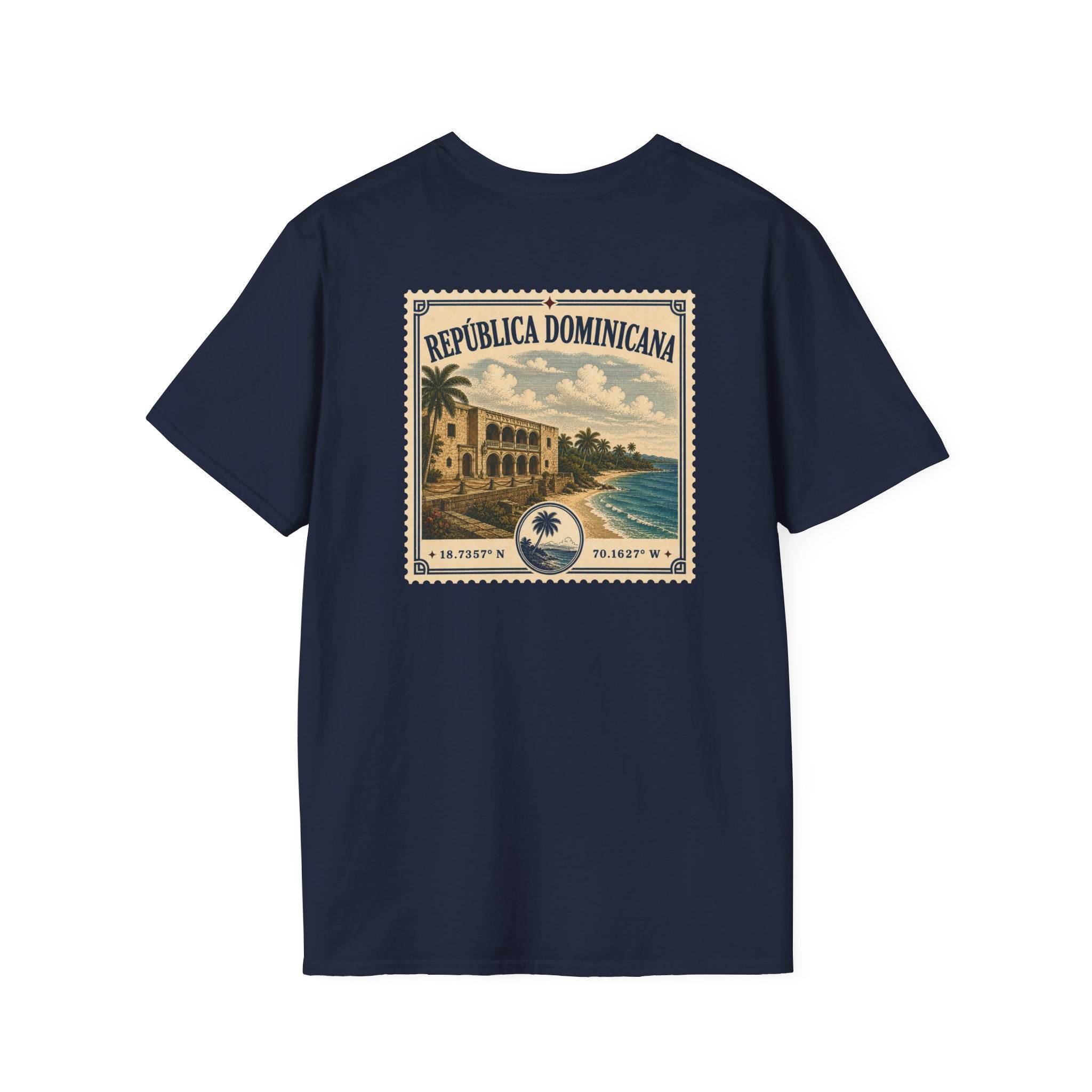 REPÚBLICA DOMINICANA HERITAGE STAMP T-SHIRT
