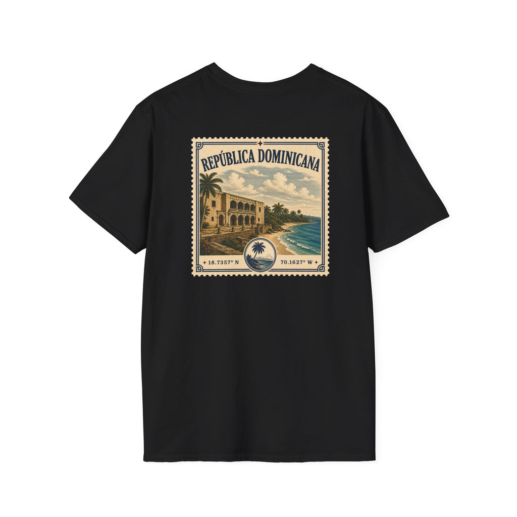 REPÚBLICA DOMINICANA HERITAGE STAMP T-SHIRT