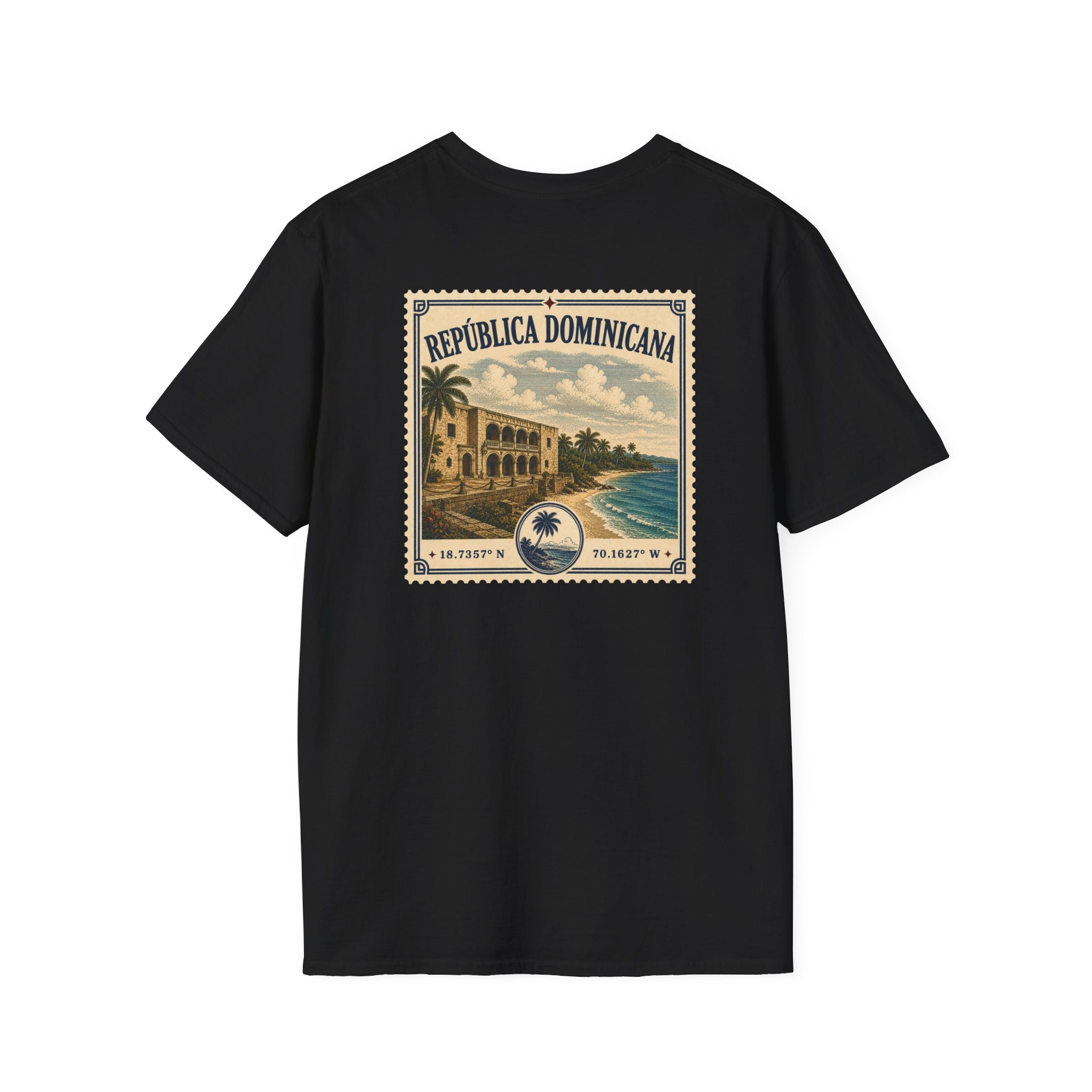REPÚBLICA DOMINICANA HERITAGE STAMP T-SHIRT