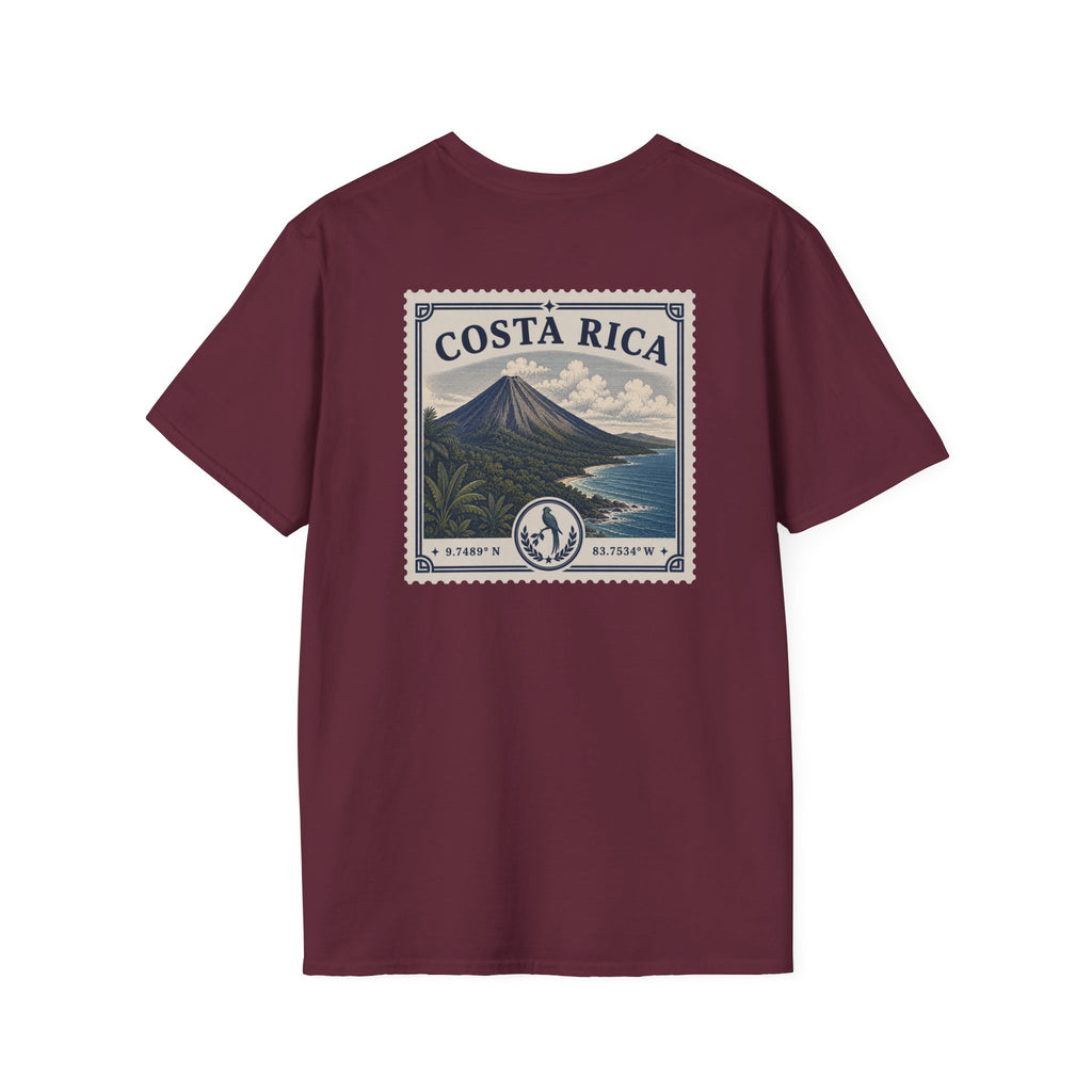 COSTA RICA HERITAGE STAMP T-SHIRT