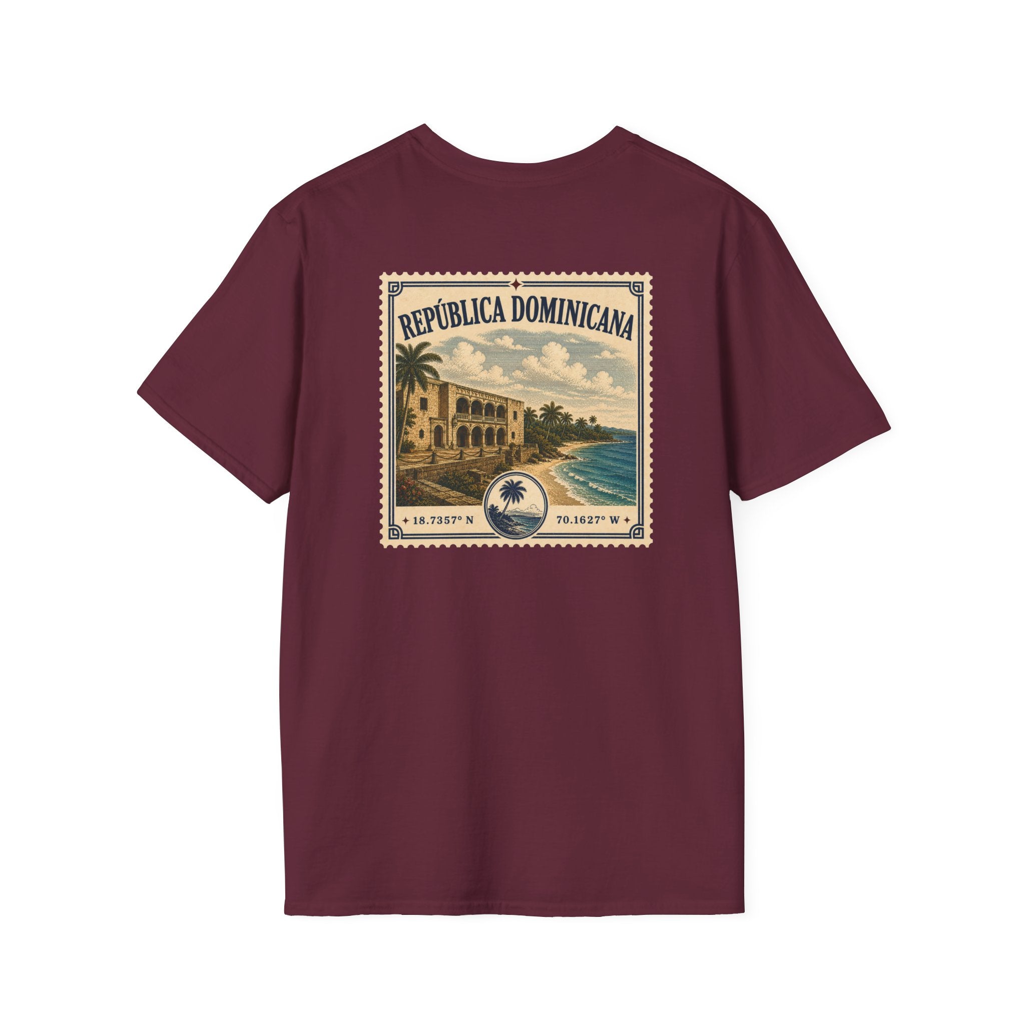REPÚBLICA DOMINICANA HERITAGE STAMP T-SHIRT