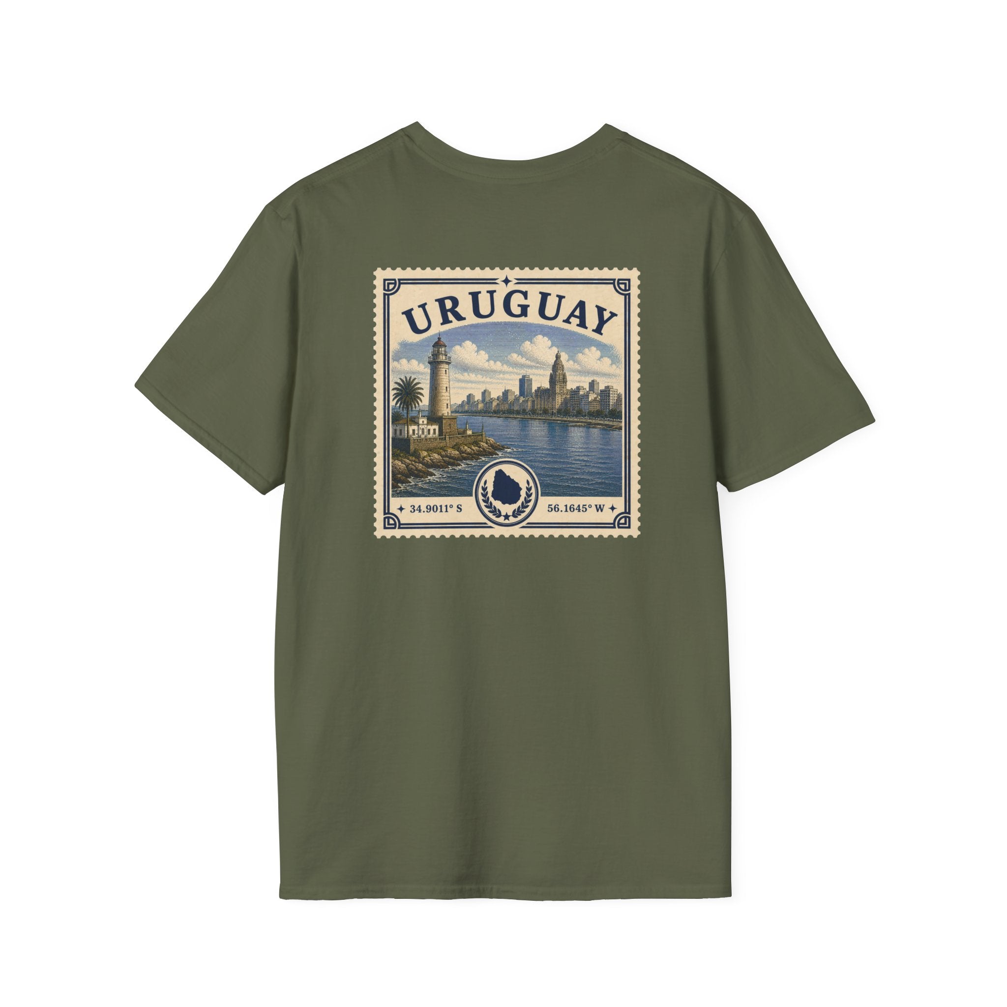 URUGUAY HERITAGE STAMP T-SHIRT