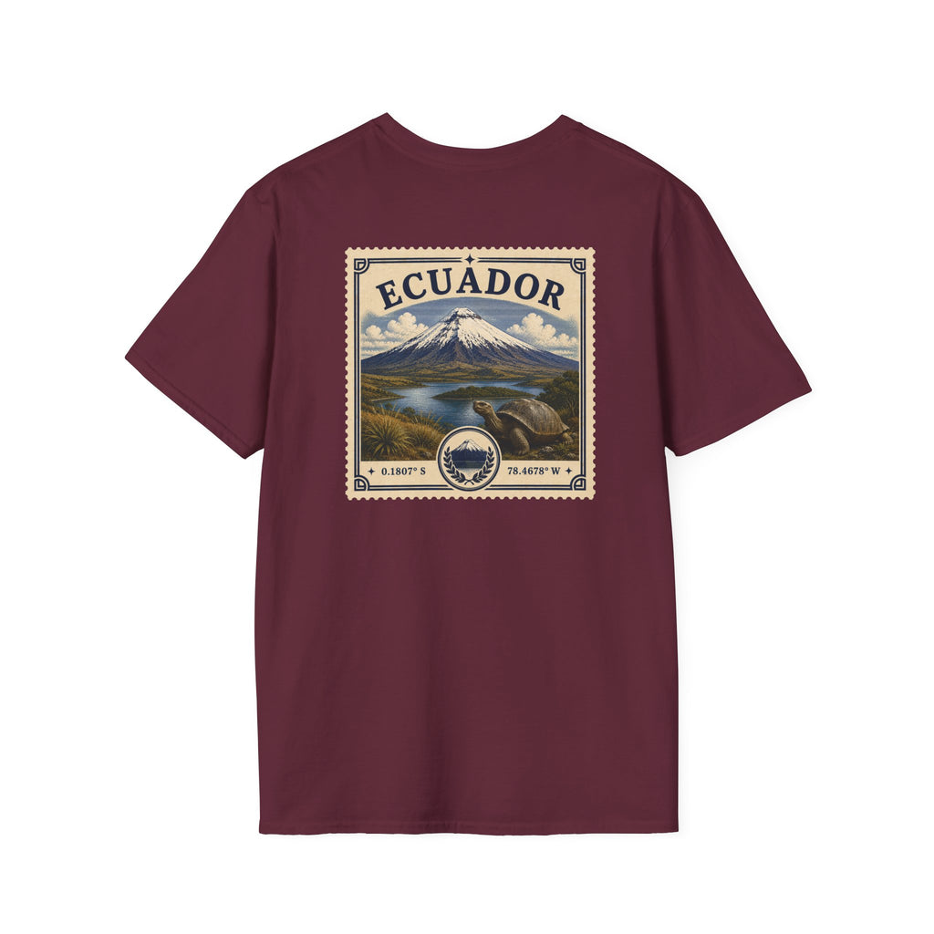 ECUADOR HERITAGE STAMP T-SHIRT