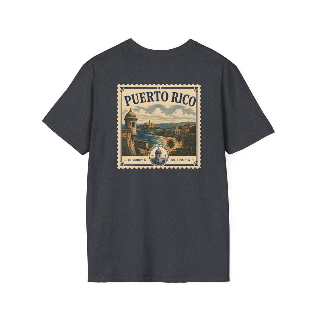 PUERTO RICO HERITAGE STAMP T-SHIRT