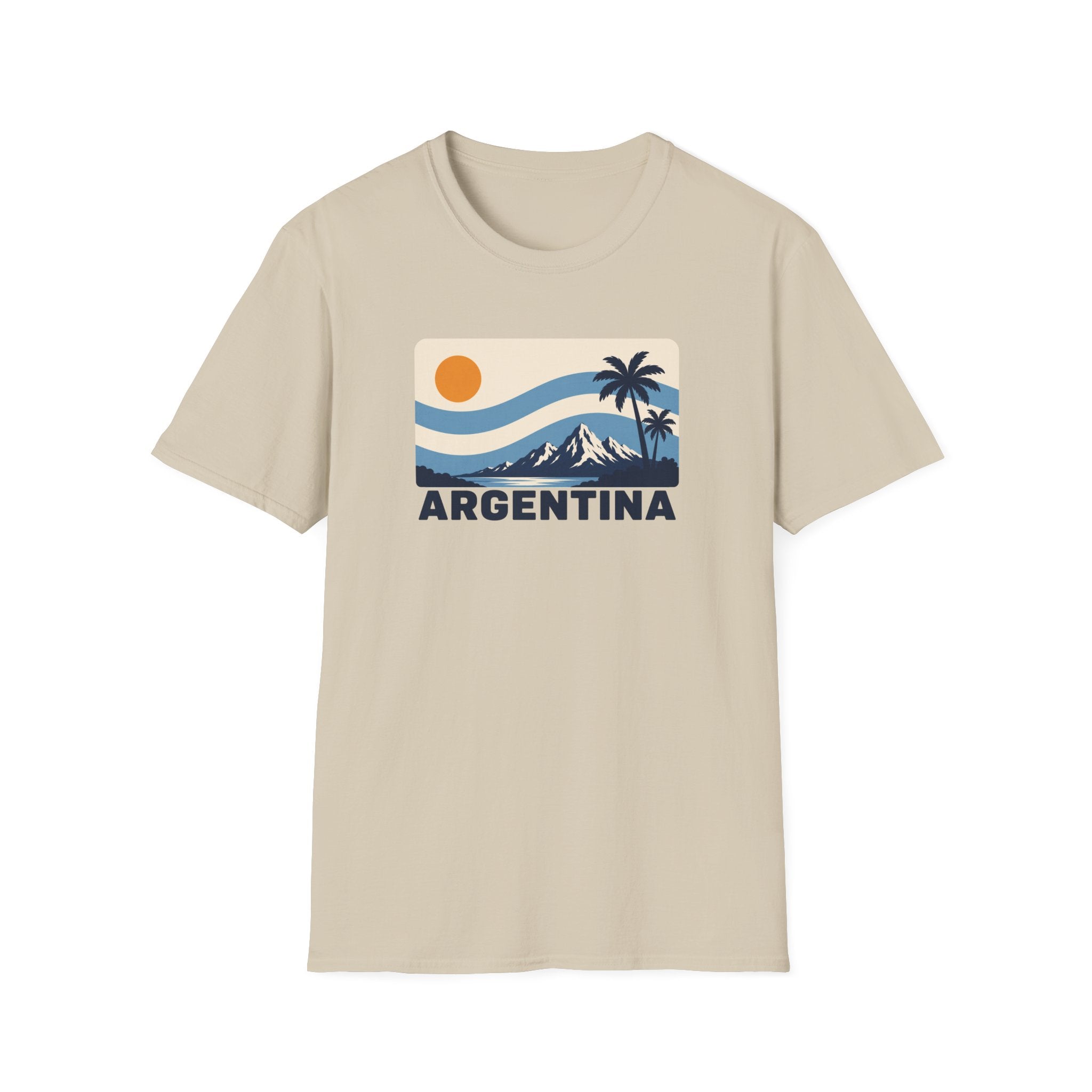 SUNSET ARGENTO T-SHIRT