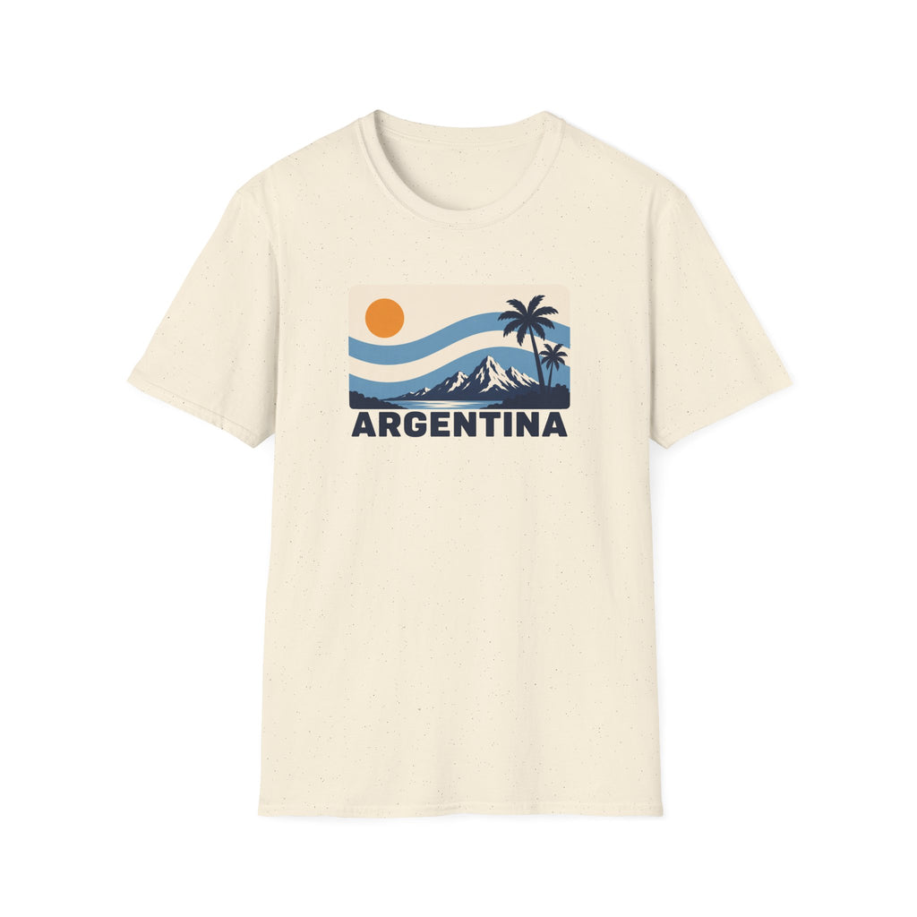 SUNSET ARGENTO T-SHIRT