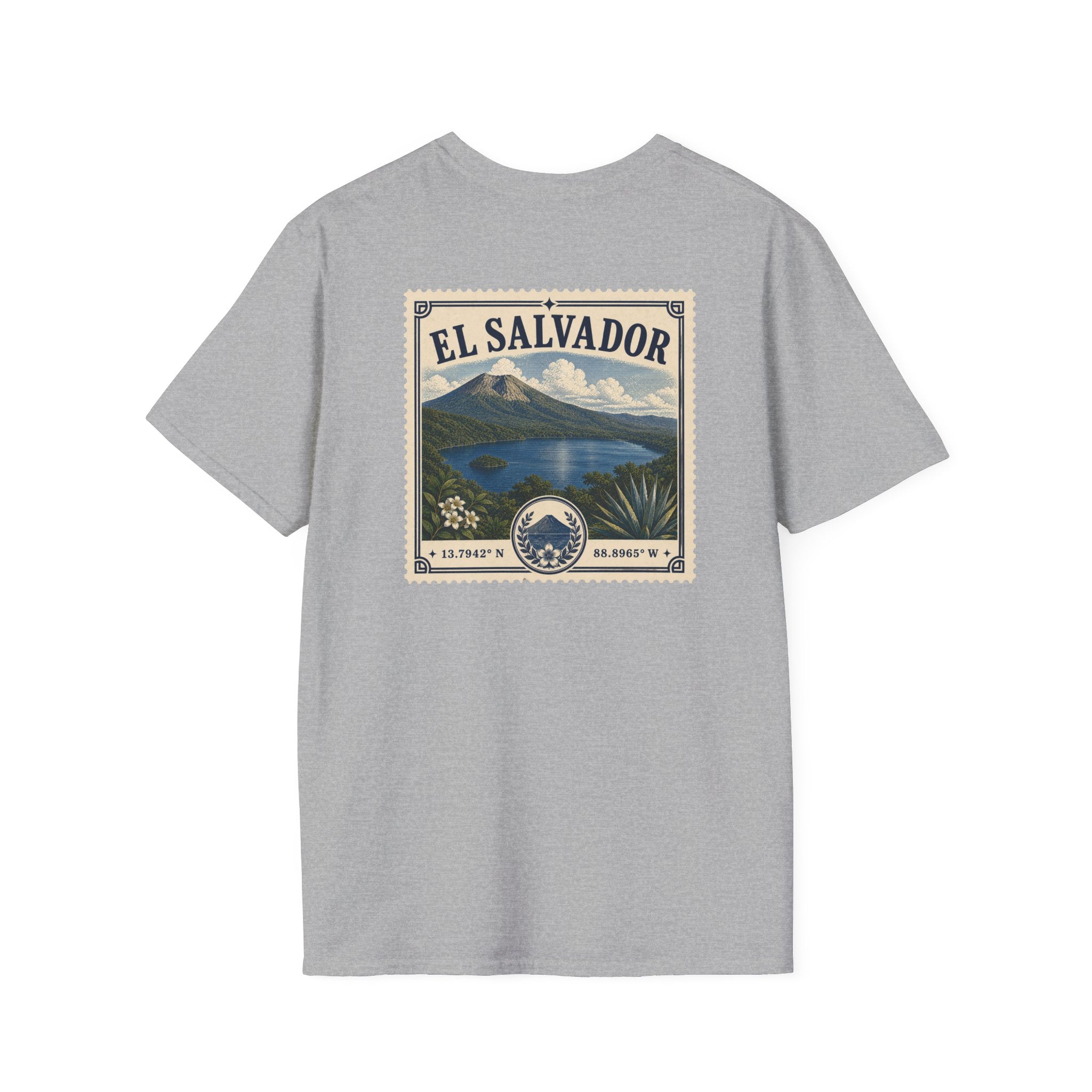 EL SALVADOR HERITAGE STAMP T-SHIRT