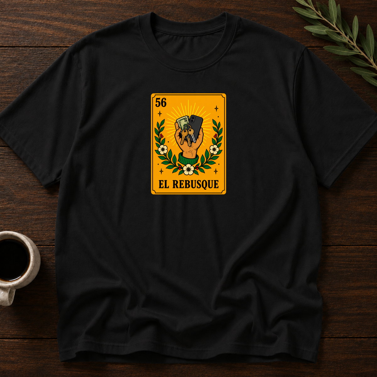 El Rebusque T-Shirt – Black – Wear Your Heart