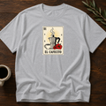 Cafecito Card T-Shirt – Sport Grey – Wear Your Heart