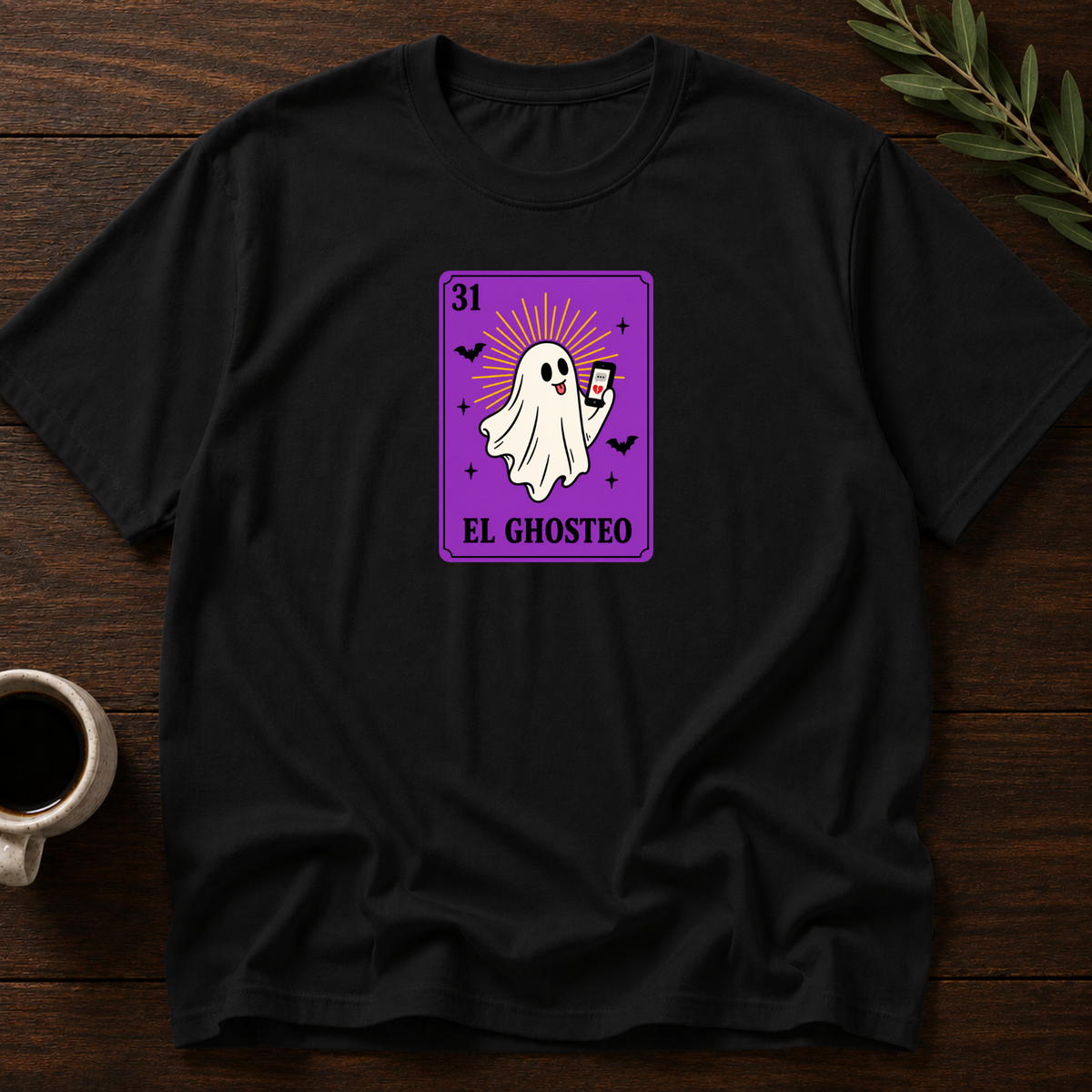 El Ghosteo - Ghosting T-Shirt – Black – Wear Your Heart