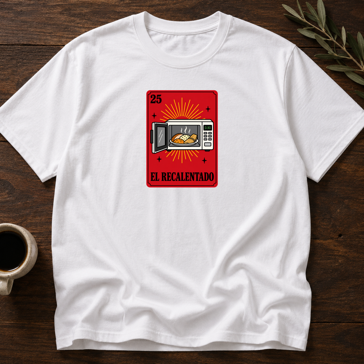 Recalentado T-Shirt – White – Wear Your Heart