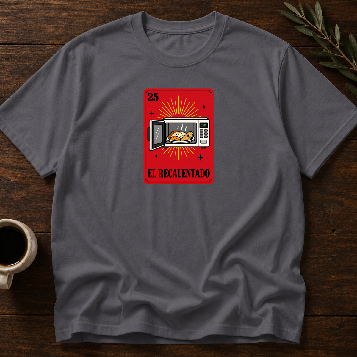 Recalentado T-Shirt – Dark Heather Grey – Wear Your Heart