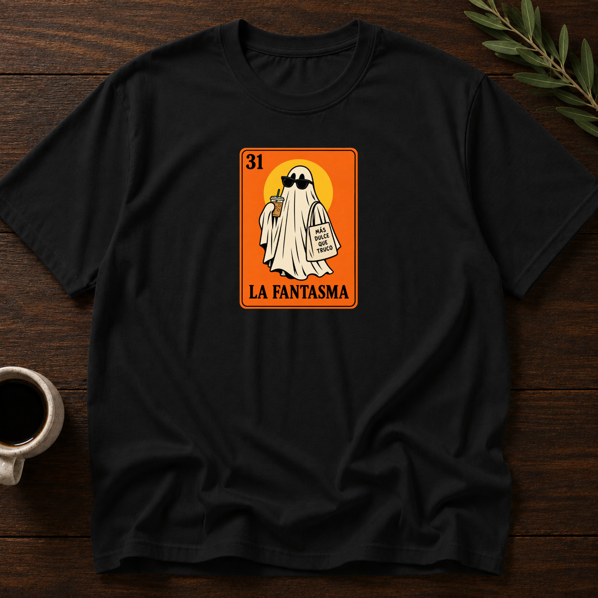 La Fantasma Halloween T-Shirt – Black – Wear Your Heart