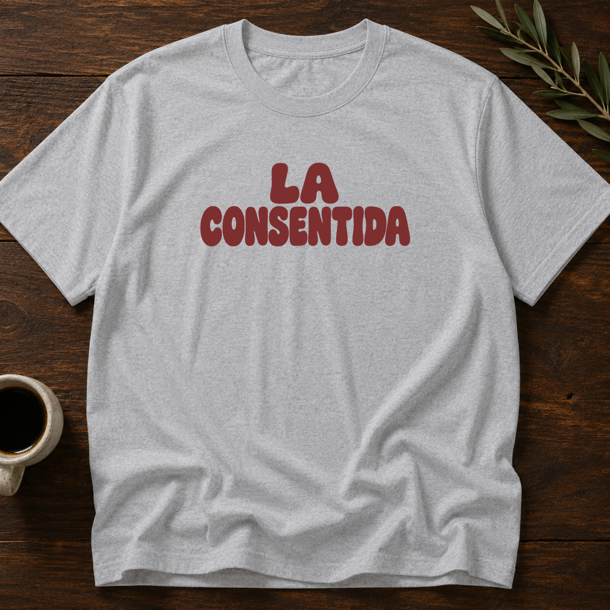 La Consentida T-Shirt – Sport Grey – Wear Your Heart