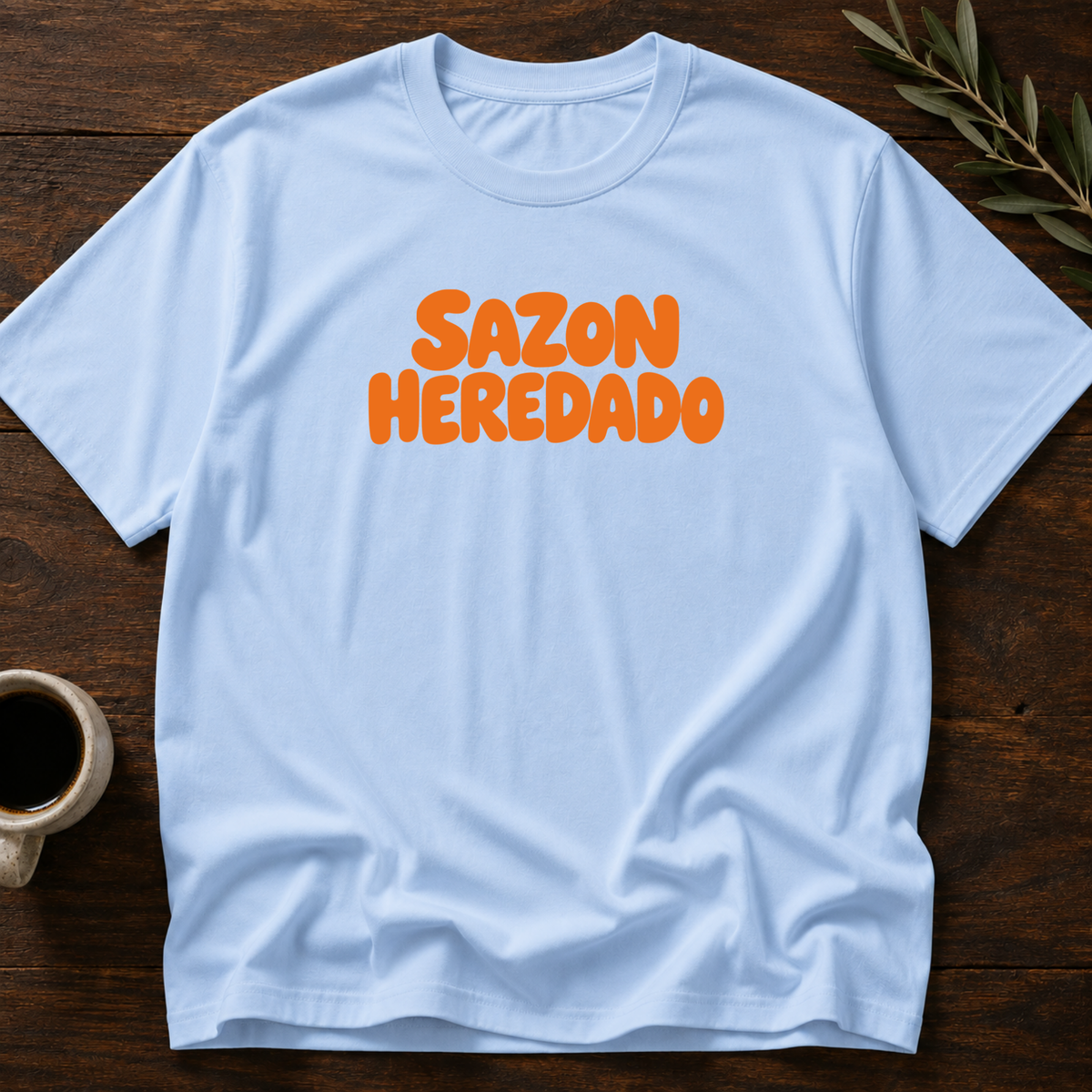 Sazon Heredado T-Shirt – Light Blue – Wear Your Heart