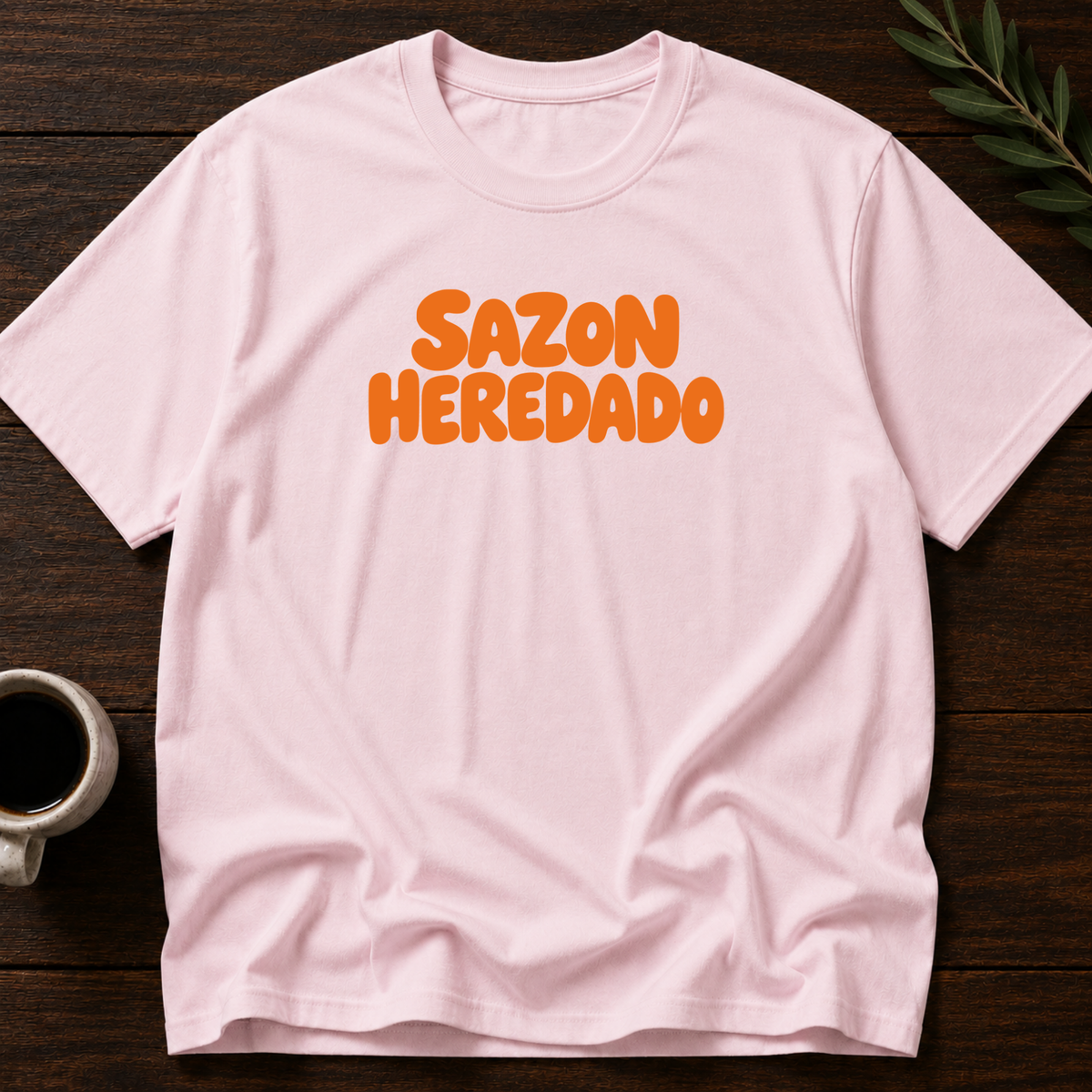 Sazon Heredado T-Shirt – Light Pink – Wear Your Heart