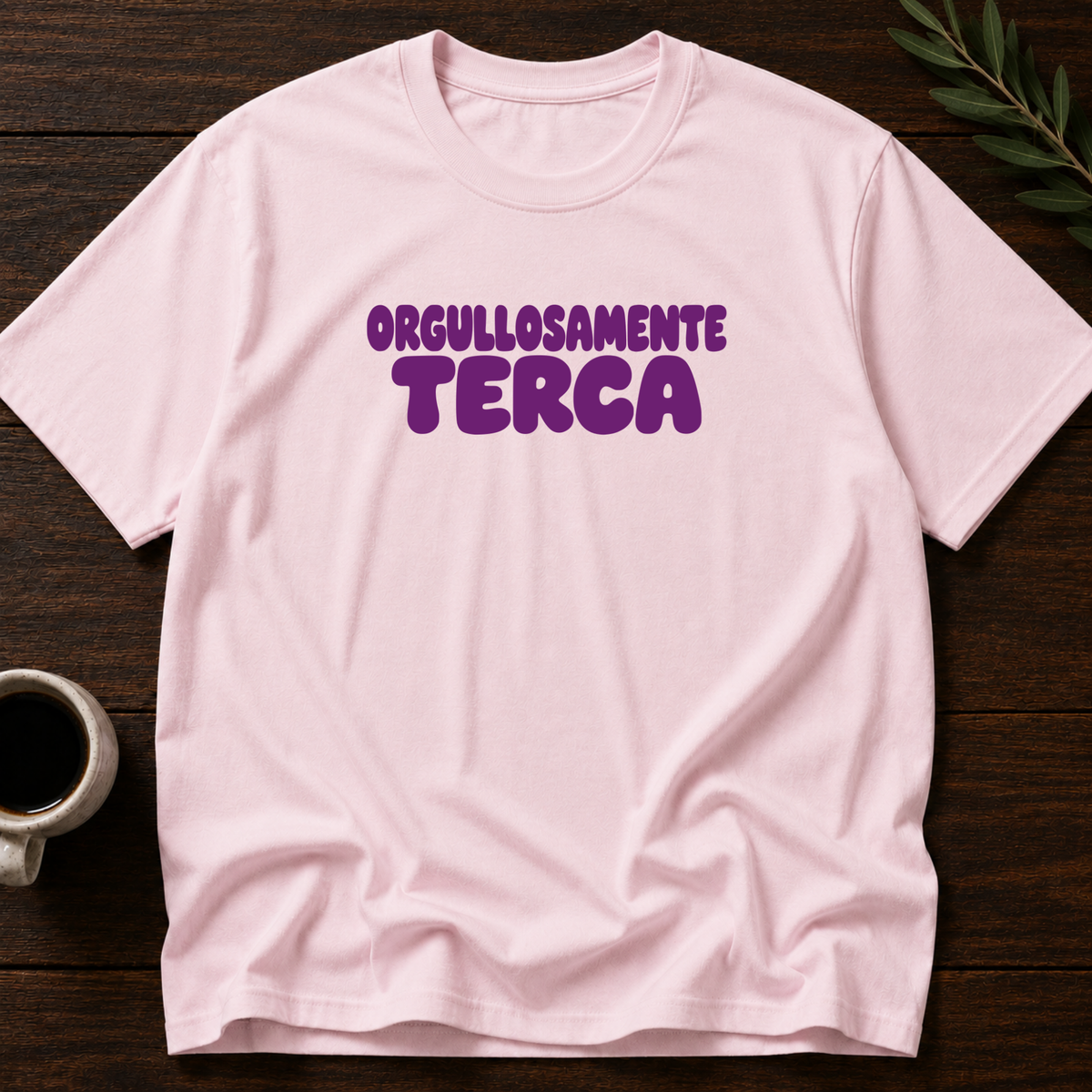 Orgullosamente Terca T-Shirt – Light Pink – Wear Your Heart
