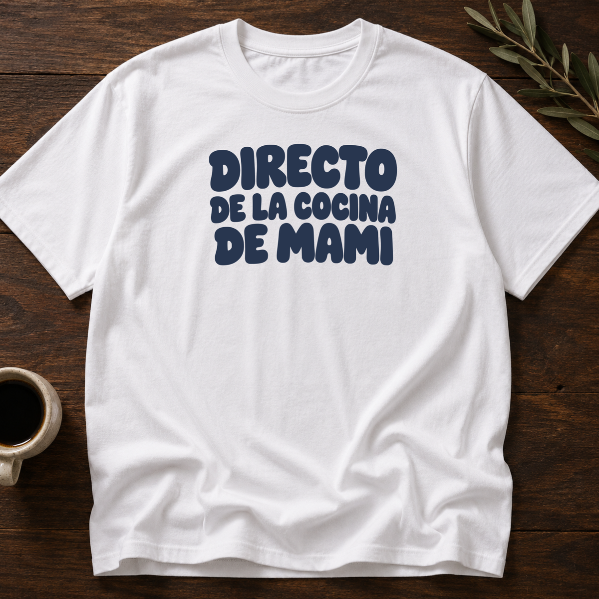 Cocina De Mami T-Shirt – White – Wear Your Heart