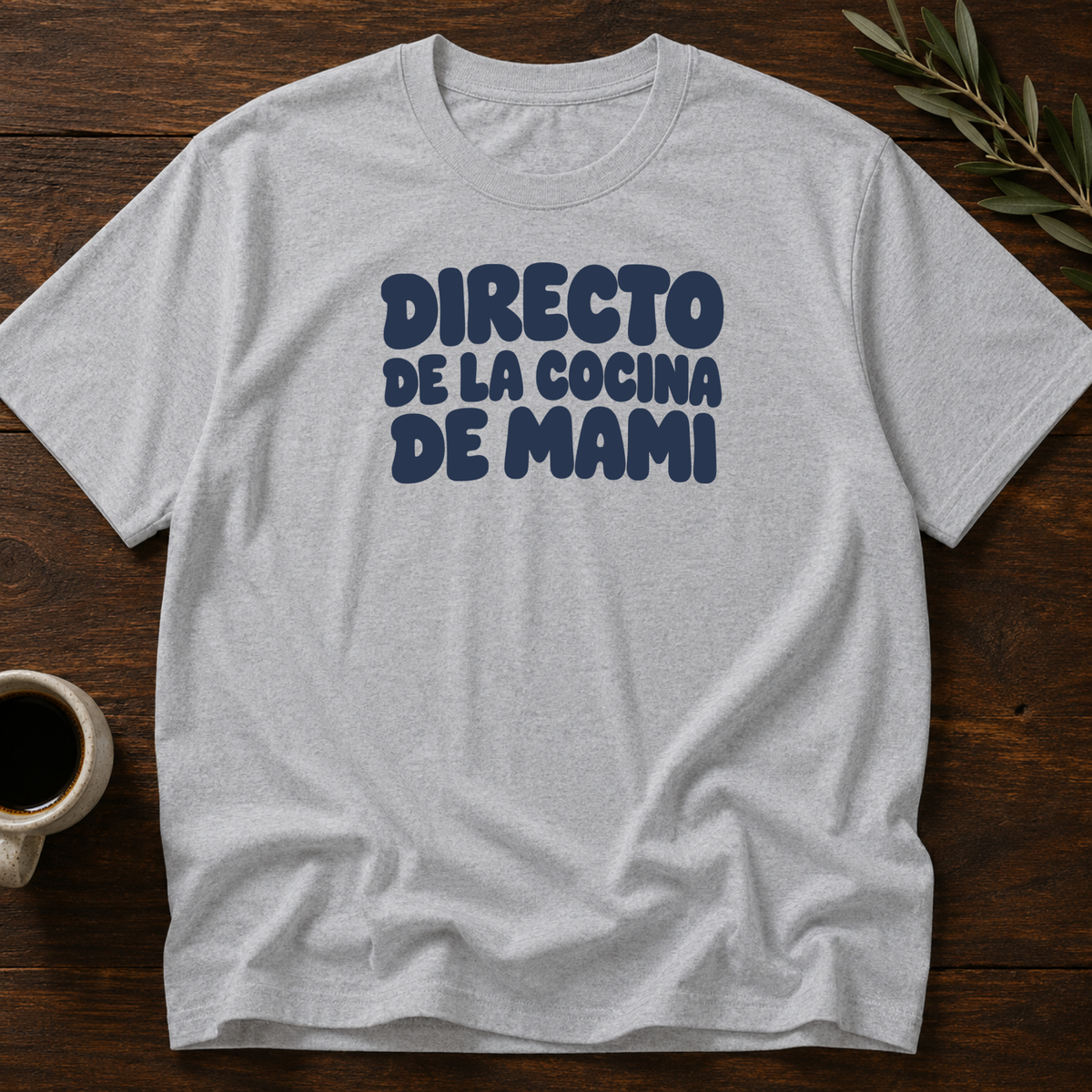 Cocina De Mami T-Shirt – Sport Grey – Wear Your Heart