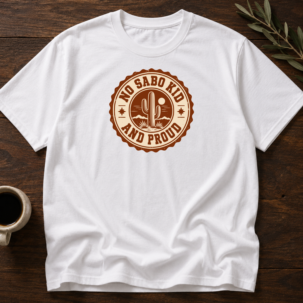 No Sabo Kid T-Shirt – White – Wear Your Heart