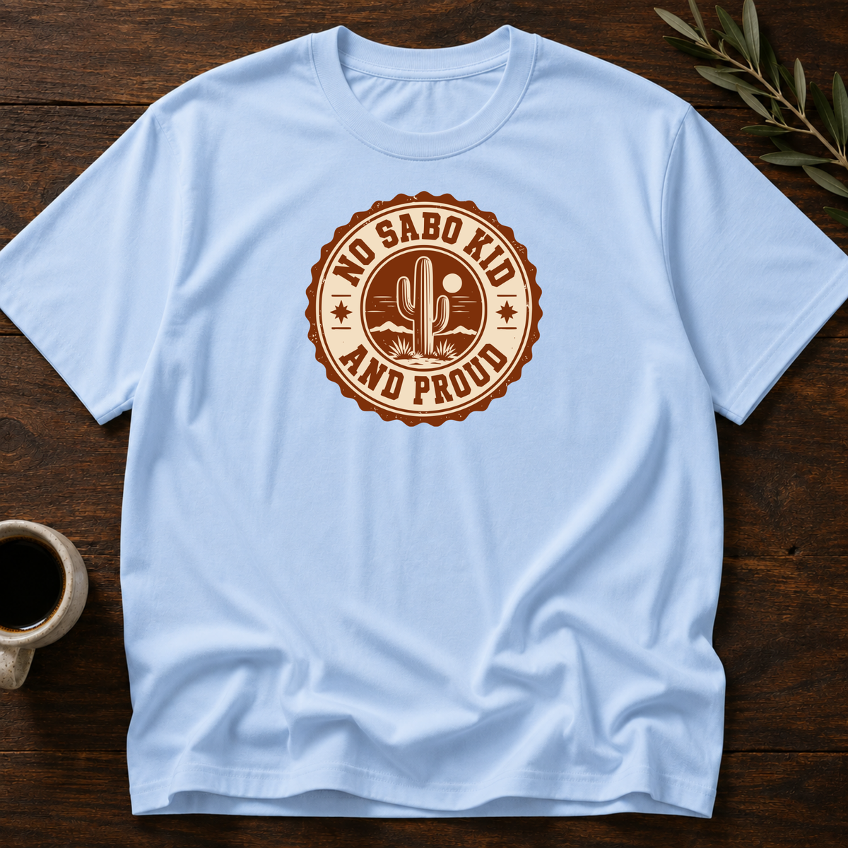 No Sabo Kid T-Shirt – Light Blue – Wear Your Heart