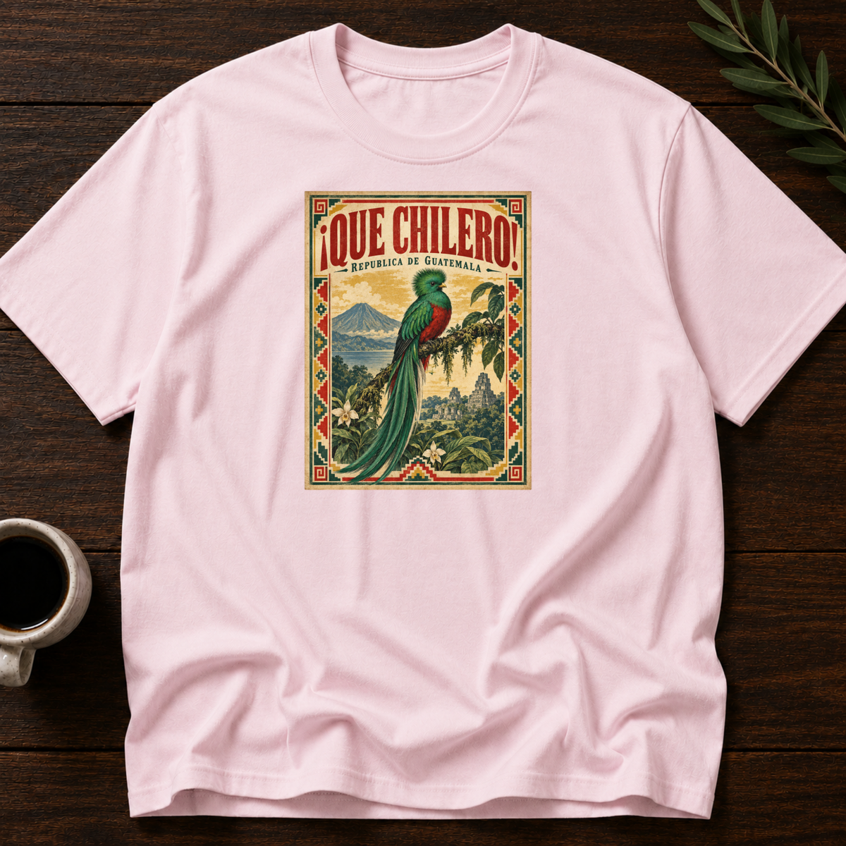 ¡Que Chilero! T-Shirt – Light Pink – Wear Your Heart