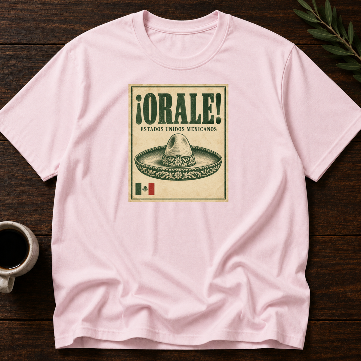 ¡Orale! T-Shirt – Light Pink – Wear Your Heart