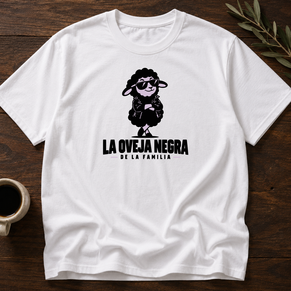 La Oveja Negra T-Shirt – White – Wear Your Heart