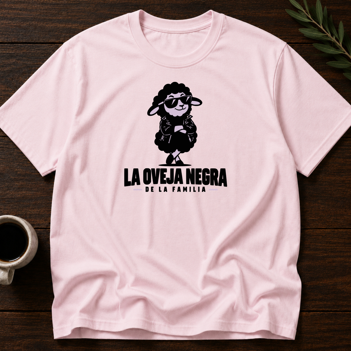La Oveja Negra T-Shirt – Light Pink – Wear Your Heart