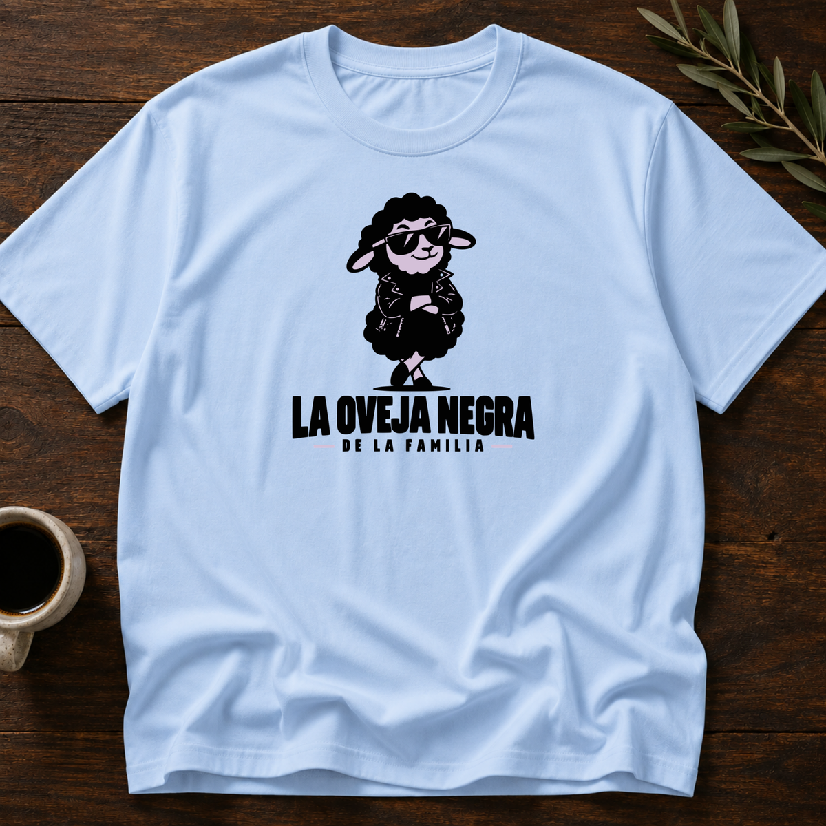 La Oveja Negra T-Shirt – Light Blue – Wear Your Heart