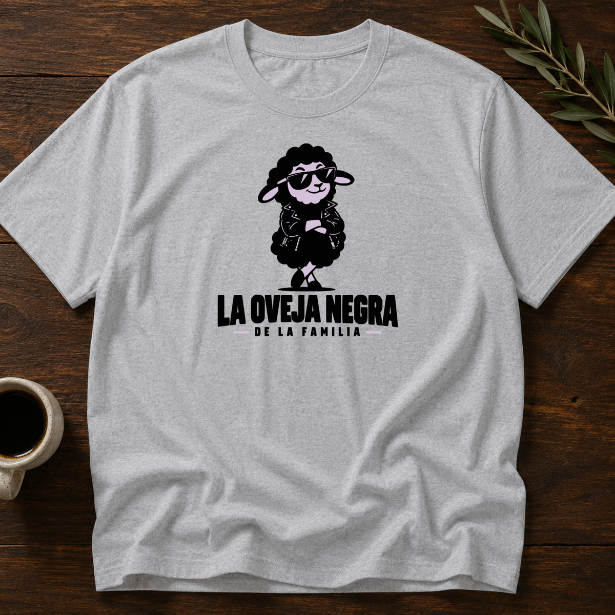 La Oveja Negra T-Shirt – Sport Grey – Wear Your Heart