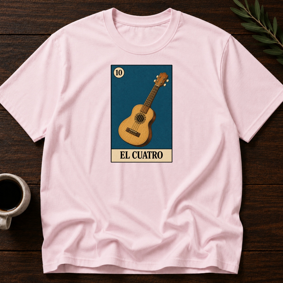 El Cuatro T-Shirt – Light Pink – Wear Your Heart