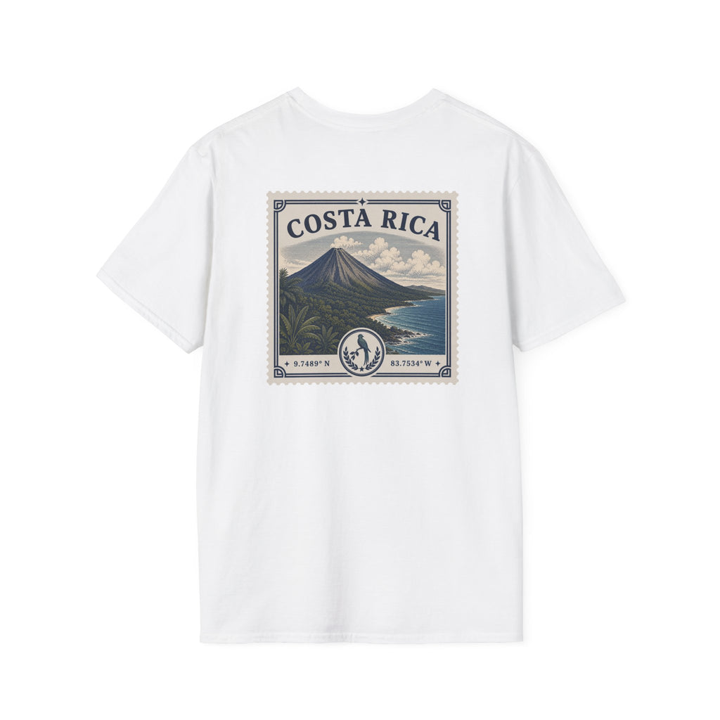 COSTA RICA HERITAGE STAMP T-SHIRT