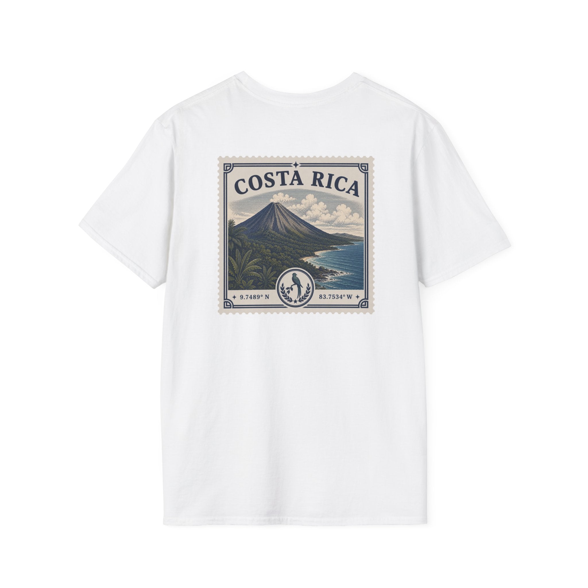 COSTA RICA HERITAGE STAMP T-SHIRT