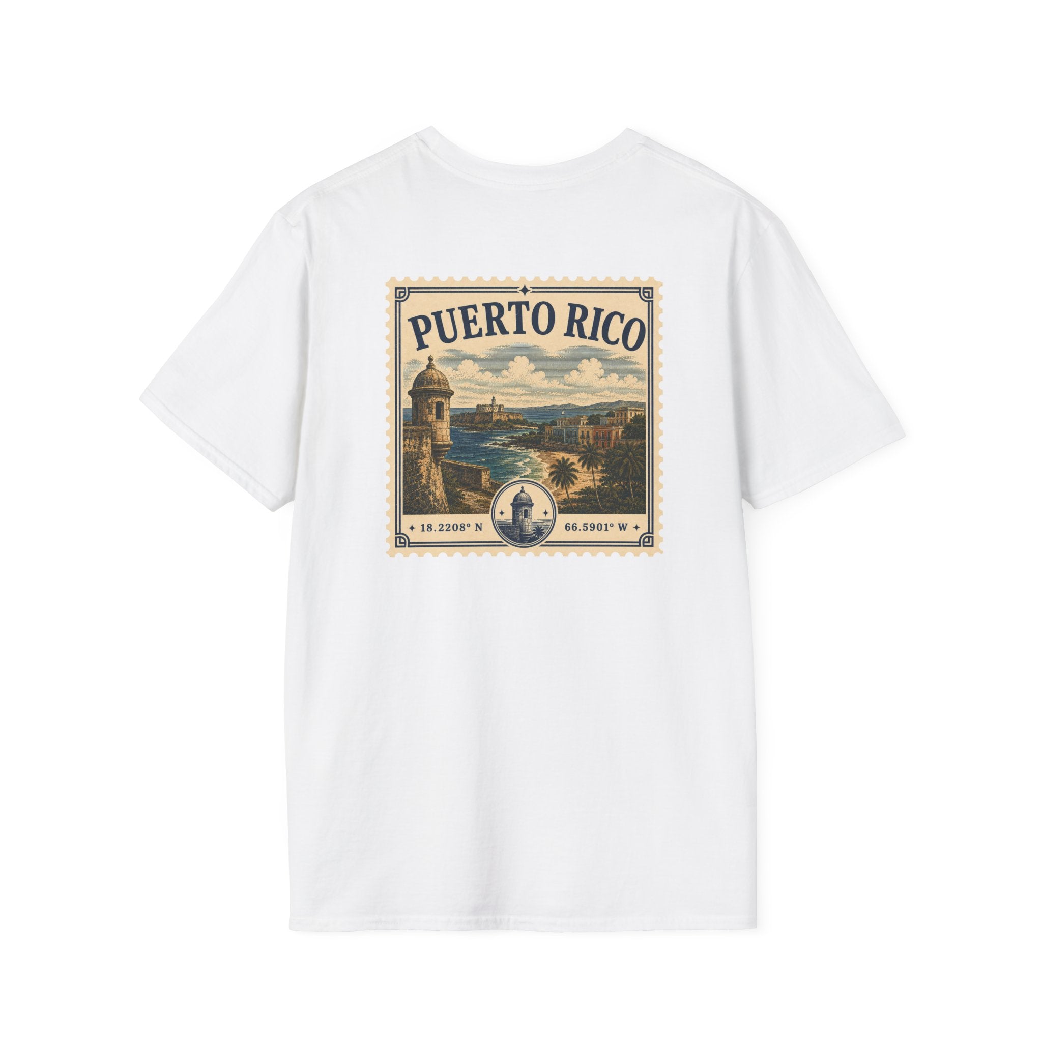 PUERTO RICO HERITAGE STAMP T-SHIRT