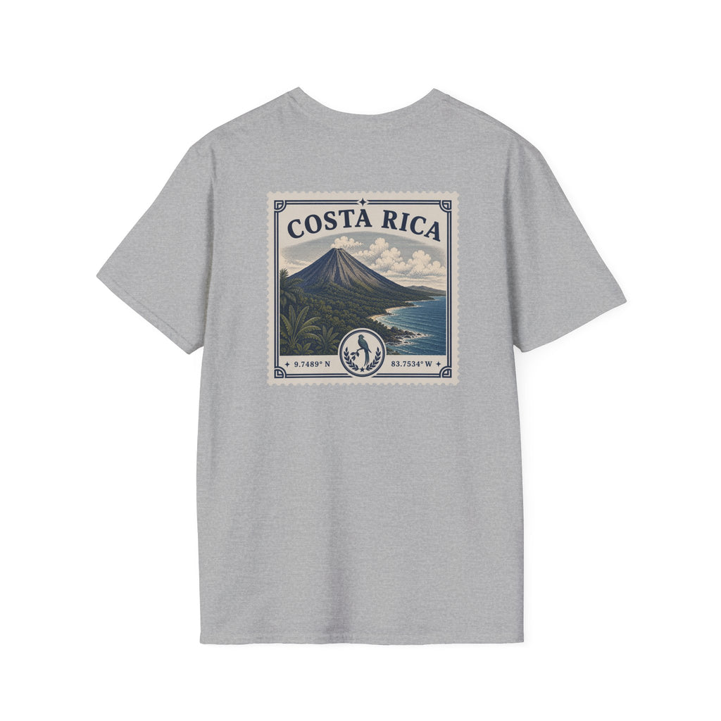 COSTA RICA HERITAGE STAMP T-SHIRT